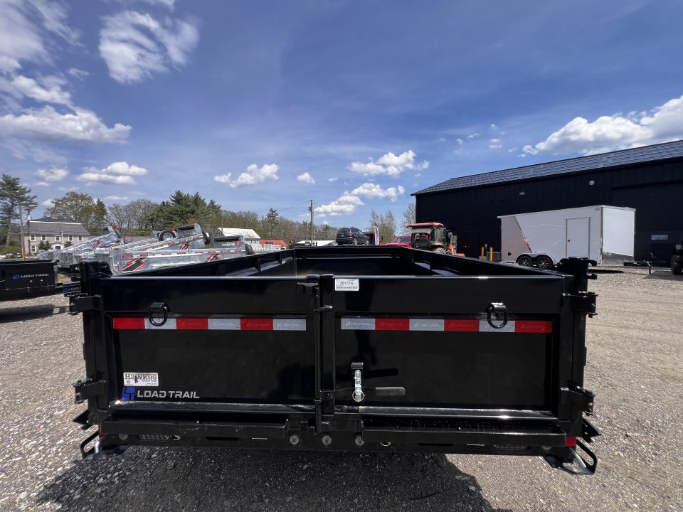 New 2026 Load Trail 7x14 Dump Trailer-HD/ 24'' Sides/ 8" I beam frame/ Tarp kit & Ramps - 14k GVW