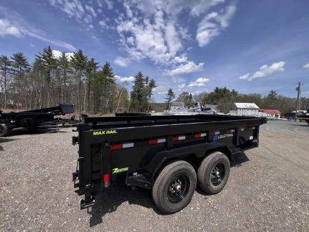 New 2026 Load Trail 7x14 Dump Trailer-HD/ 24'' Sides/ 8" I beam frame/ Tarp kit & Ramps - 14k GVW