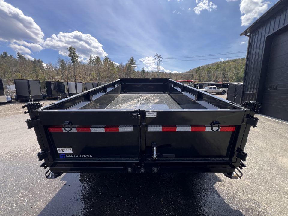 New 2026 Load Trail 7x14 Dump Trailer-HD/ 24'' Sides/ 8" I beam frame/ Tarp kit & Ramps - 14k GVW