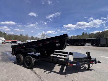 New 2026 Load Trail 7x14 Dump Trailer-HD/ 24'' Sides/ 8" I beam frame/ Tarp kit & Ramps - 14k GVW