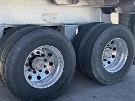 New MAC ALUMINUM MVP SS FRAMED END DUMP 28' x 96"x 60" Sides: Polished Wheels, Electric Tarp
