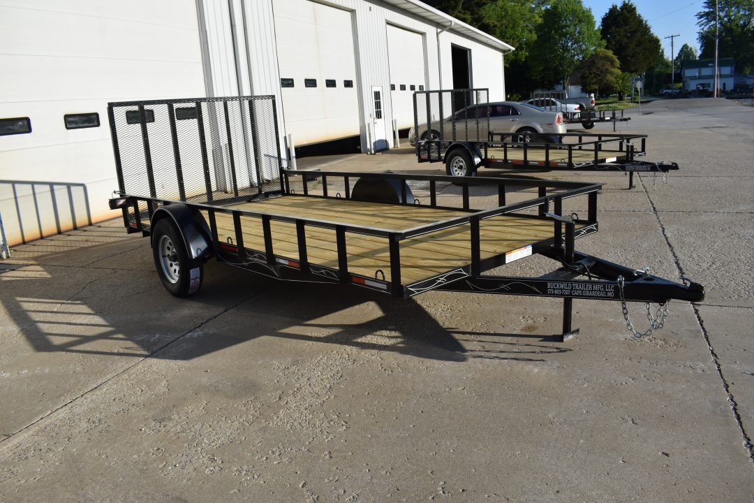 New 2026 Buckwild Trailers 7x14 SA Utility Trailer