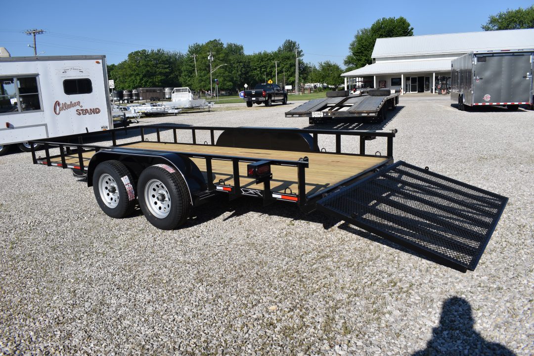 New 2026 Buckwild Trailers 7x16 TA Utility Trailer