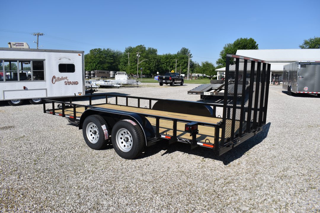 New 2026 Buckwild Trailers 7x16 TA Utility Trailer