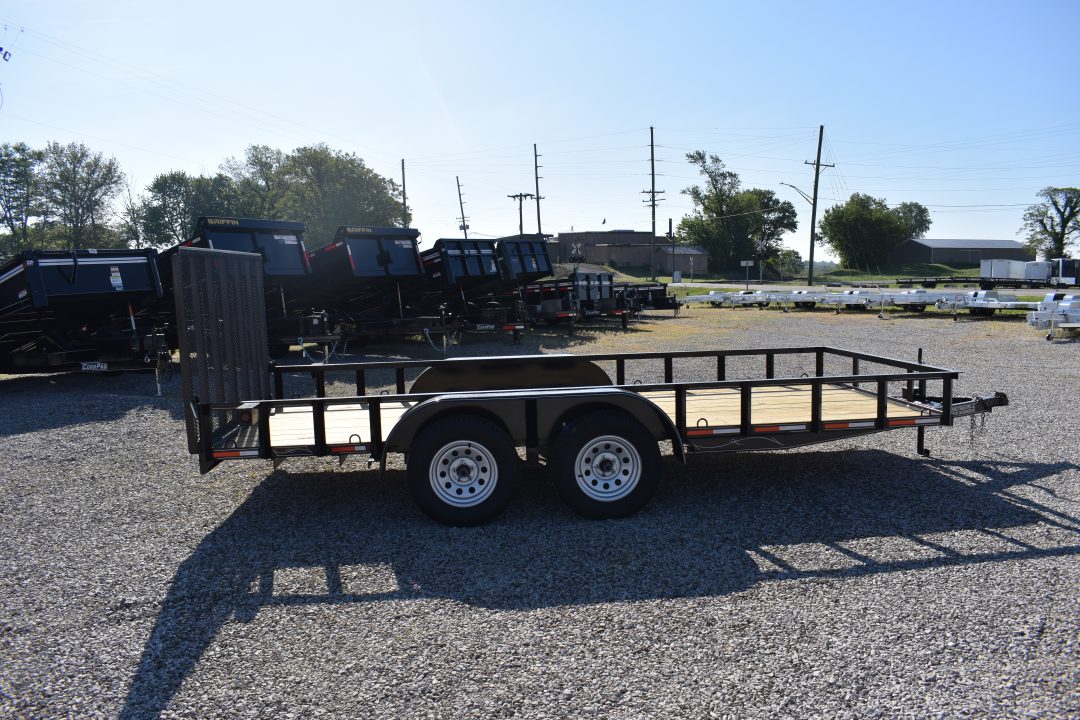 New 2026 Buckwild Trailers 7x16 TA Utility Trailer