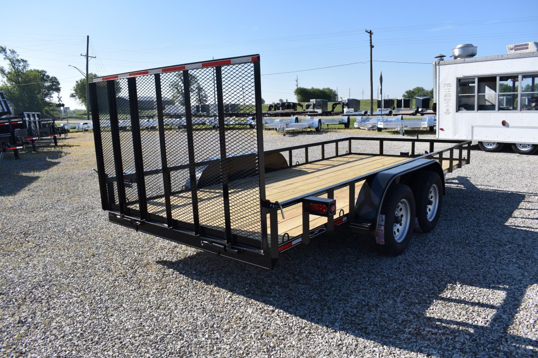 New 2026 Buckwild Trailers 7x16 TA Utility Trailer