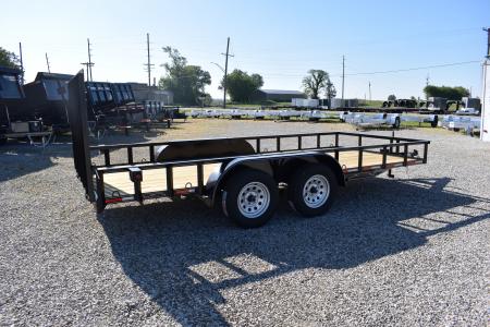 New 2026 Buckwild Trailers 7x16 TA Utility Trailer