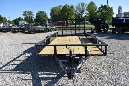 New 2026 Buckwild Trailers 7x16 TA Utility Trailer