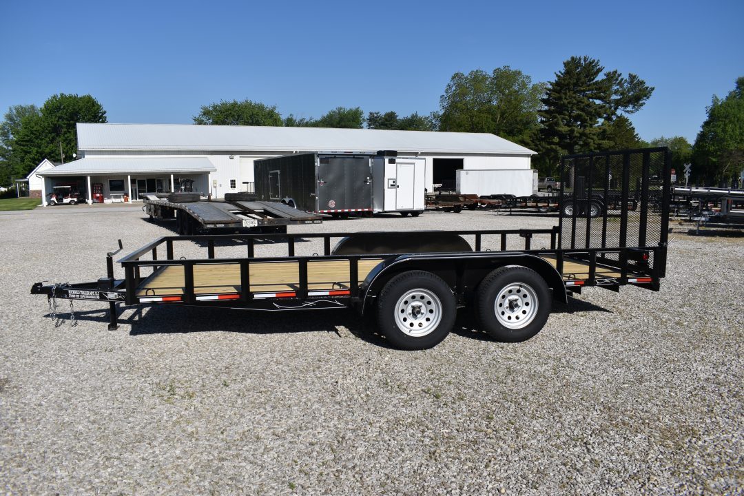 New 2026 Buckwild Trailers 7x16 TA Utility Trailer