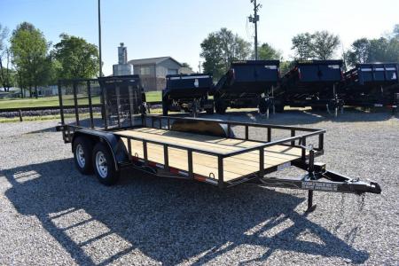 New 2026 Buckwild Trailers 7x16 TA Utility Trailer