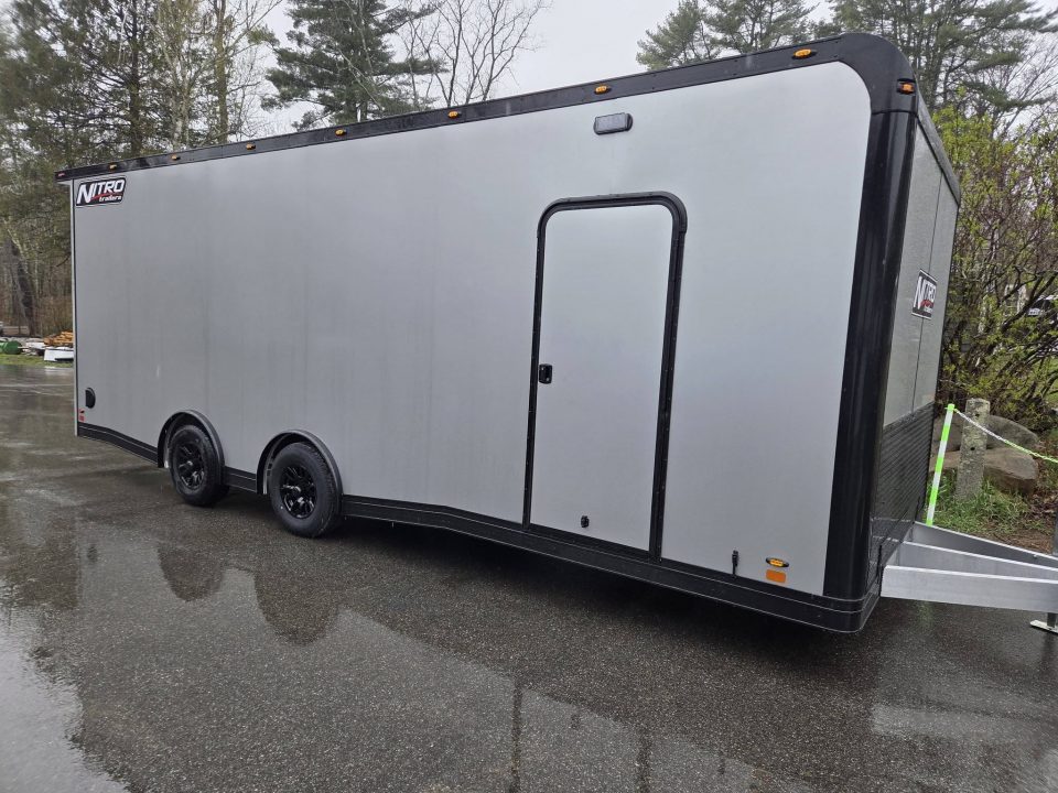 New 2026 Nitro 8.5x24 NHCC race trailer 9990lb gvwr with escape door and spread axle Car / Racing Trailer