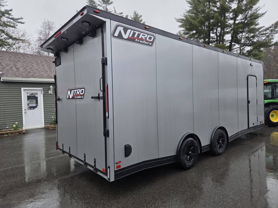 New 2026 Nitro 8.5x24 NHCC race trailer 9990lb gvwr with escape door and spread axle Car / Racing Trailer