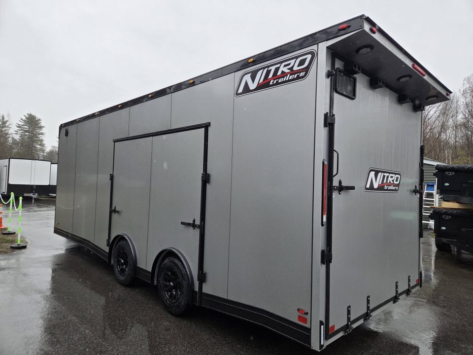 New 2026 Nitro 8.5x24 NHCC race trailer 9990lb gvwr with escape door and spread axle Car / Racing Trailer