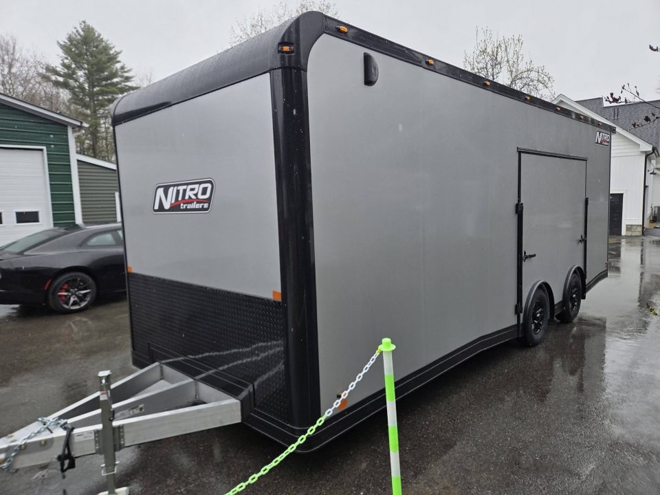 New 2026 Nitro 8.5x24 NHCC race trailer 9990lb gvwr with escape door and spread axle Car / Racing Trailer