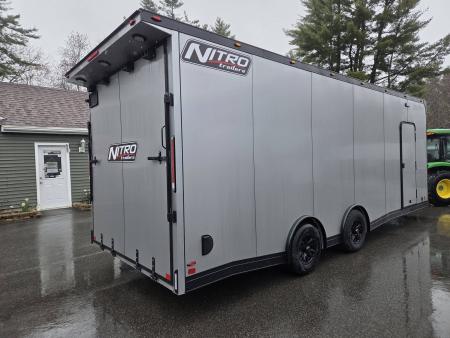 New 2026 Nitro 8.5x24 NHCC race trailer 9990lb gvwr with escape door and spread axle Car / Racing Trailer