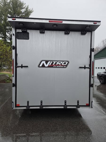 New 2026 Nitro 8.5x24 NHCC race trailer 9990lb gvwr with escape door and spread axle Car / Racing Trailer