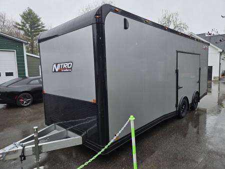 New 2026 Nitro 8.5x24 NHCC race trailer 9990lb gvwr with escape door and spread axle Car / Racing Trailer