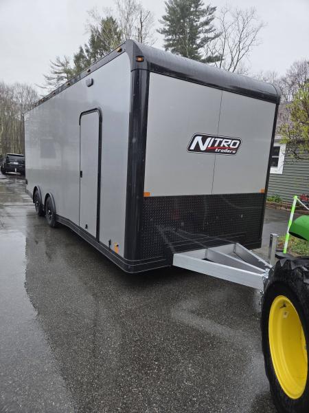 New 2026 Nitro 8.5x24 NHCC race trailer 9990lb gvwr with escape door and spread axle Car / Racing Trailer