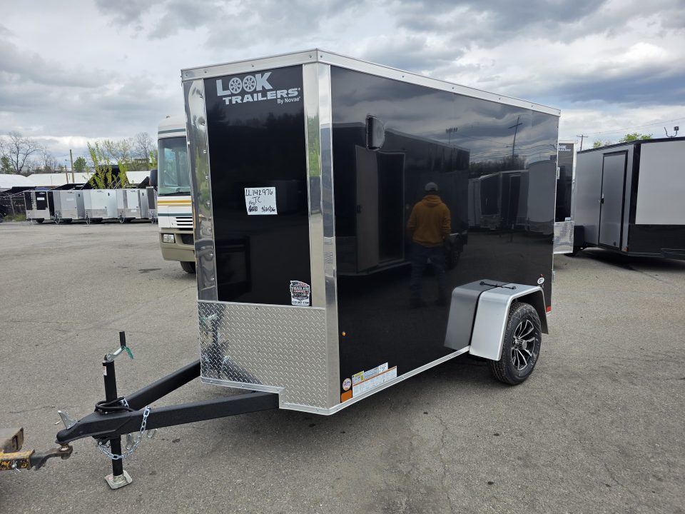 New 2026 Look Trailers ST DLX 5X10 - RAMP Cargo / Enclosed Trailer