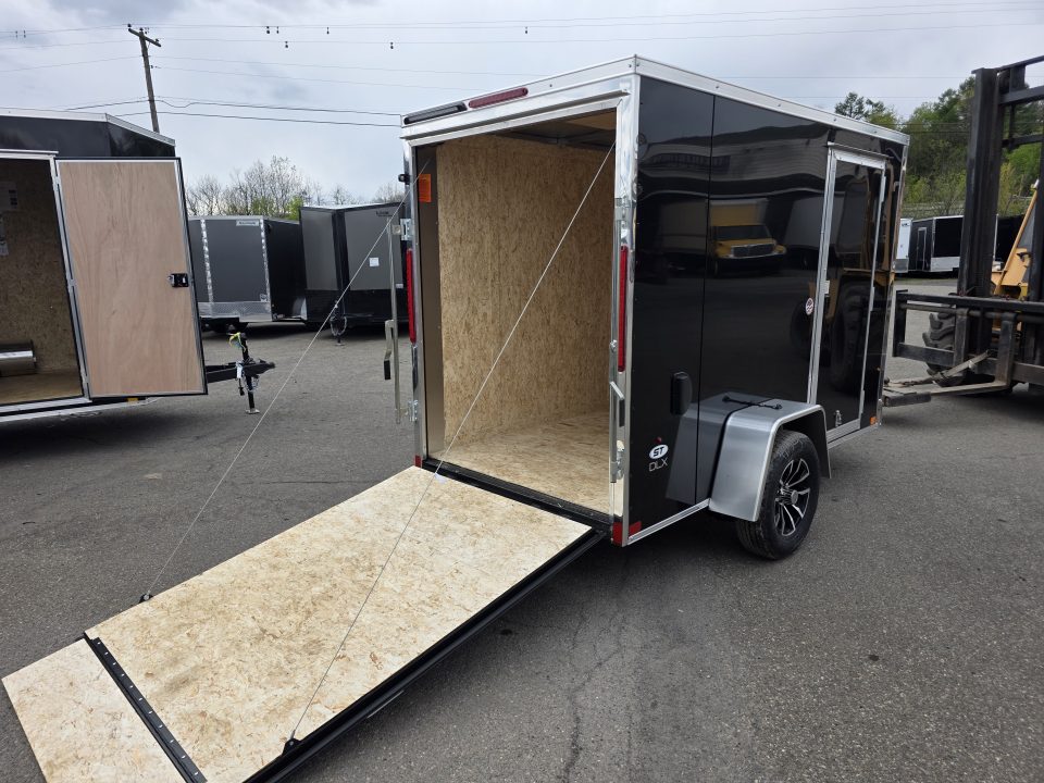 New 2026 Look Trailers ST DLX 5X10 - RAMP Cargo / Enclosed Trailer