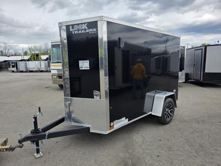 New 2026 Look Trailers ST DLX 5X10 - RAMP Cargo / Enclosed Trailer