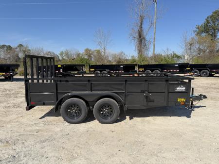 New 2026 Big Tex Trailers 70TV-16BK2B Utility Trailer