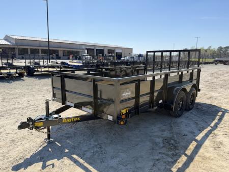 New 2026 Big Tex Trailers 70TV-16BK2B Utility Trailer