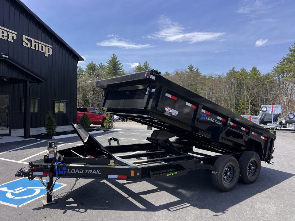 New 2026 Load Trail 7x14 Dump Trailer-HD/ 24'' Sides/ 8" I beam frame/ Tarp kit & Ramps - 14k GVW
