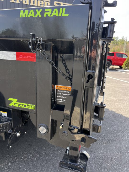 New 2026 Load Trail 7x14 Dump Trailer-HD/ 24'' Sides/ 8" I beam frame/ Tarp kit & Ramps - 14k GVW