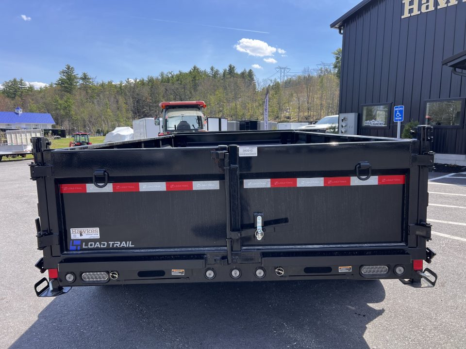 New 2026 Load Trail 7x14 Dump Trailer-HD/ 24'' Sides/ 8" I beam frame/ Tarp kit & Ramps - 14k GVW