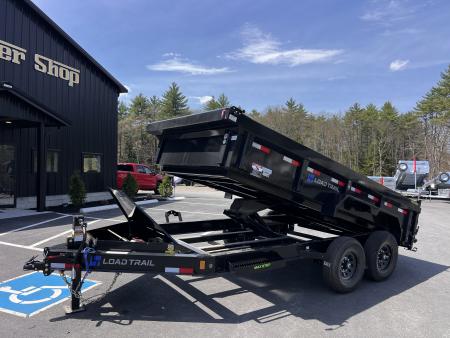 New 2026 Load Trail 7x14 Dump Trailer-HD/ 24'' Sides/ 8  I beam frame/ Tarp kit & Ramps - 14k GVW