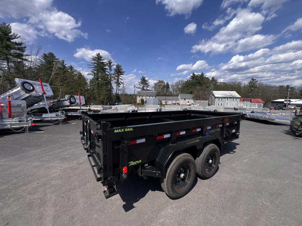 New 2026 Load Trail 7x14 Dump Trailer-HD/ 24'' Sides/ 8" I beam frame/ Tarp kit & Ramps - 14k GVW