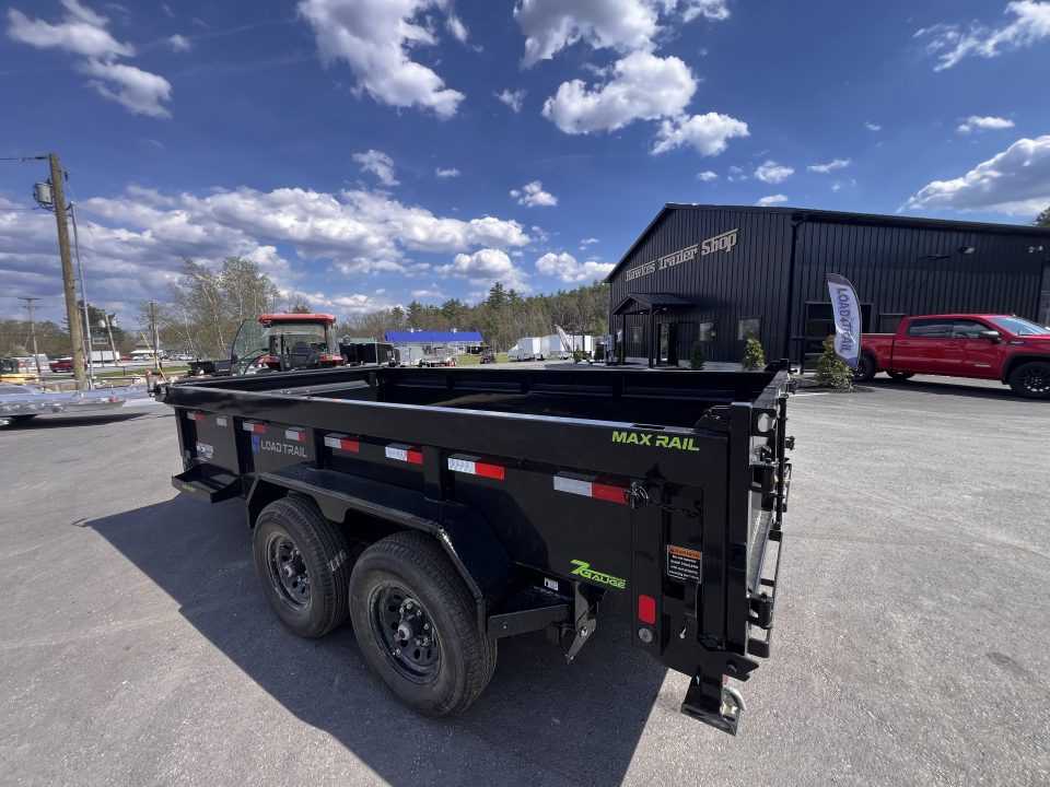 New 2026 Load Trail 7x14 Dump Trailer-HD/ 24'' Sides/ 8" I beam frame/ Tarp kit & Ramps - 14k GVW