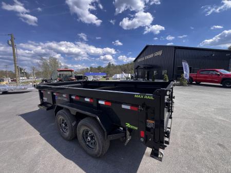 New 2026 Load Trail 7x14 Dump Trailer-HD/ 24'' Sides/ 8" I beam frame/ Tarp kit & Ramps - 14k GVW