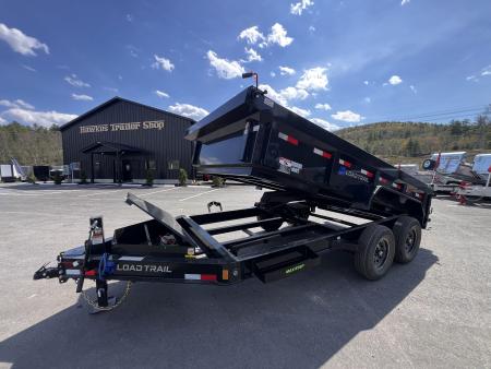New 2026 Load Trail 7x14 Dump Trailer-HD/ 24'' Sides/ 8" I beam frame/ Tarp kit & Ramps - 14k GVW