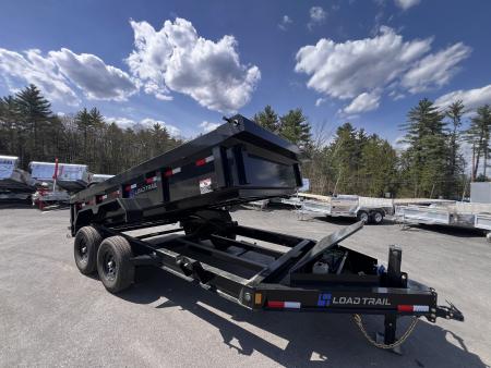 New 2026 Load Trail 7x14 Dump Trailer-HD/ 24'' Sides/ 8  I beam frame/ Tarp kit & Ramps - 14k GVW