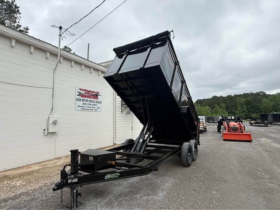New 2026 Oak Ridge 7x16x4 14k Dump Trailer