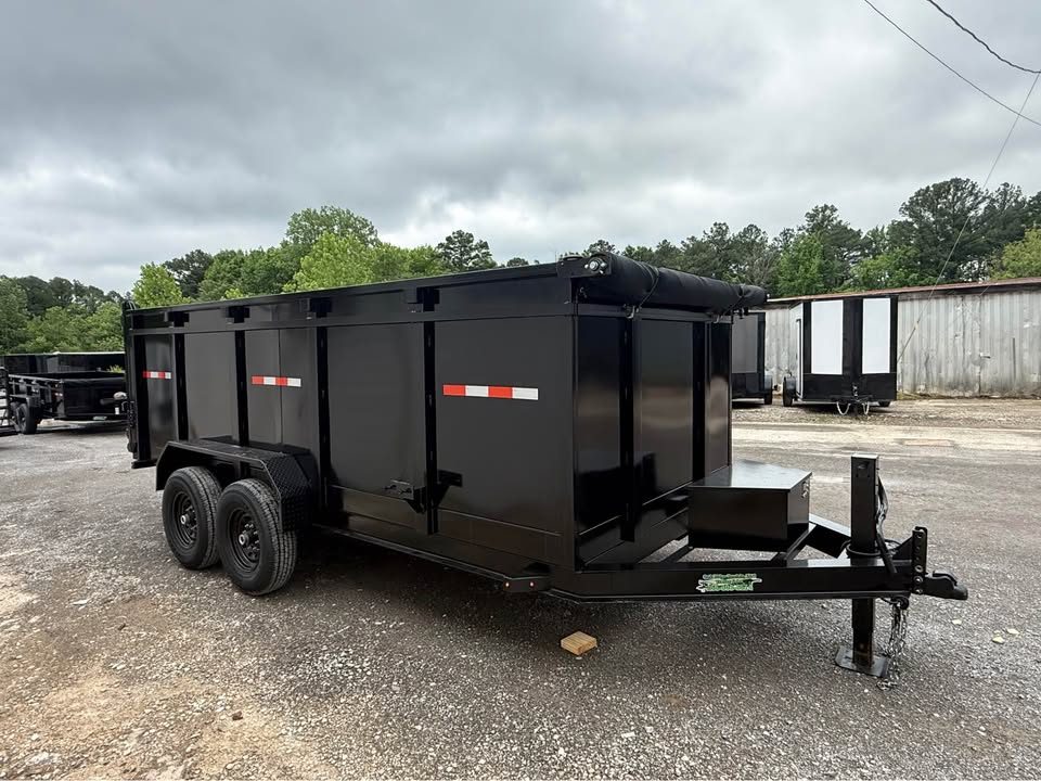 New 2026 Oak Ridge 7x16x4 14k Dump Trailer