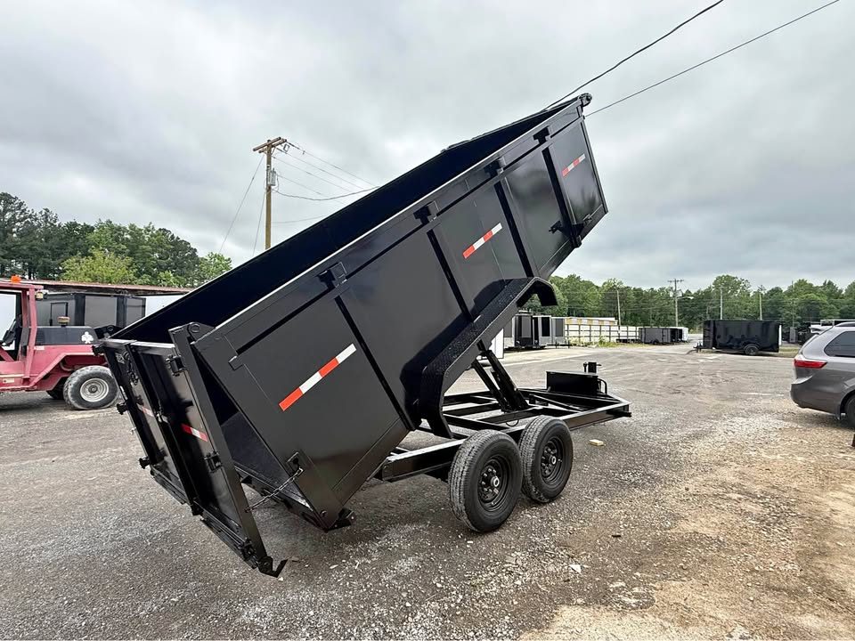 New 2026 Oak Ridge 7x16x4 14k Dump Trailer