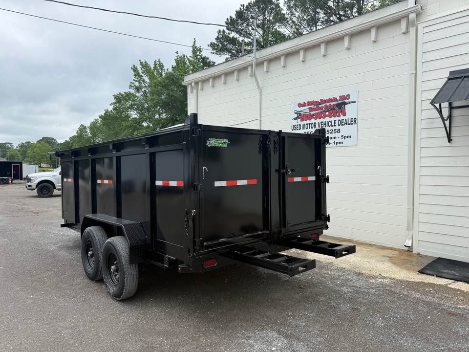New 2026 Oak Ridge 7x16x4 14k Dump Trailer