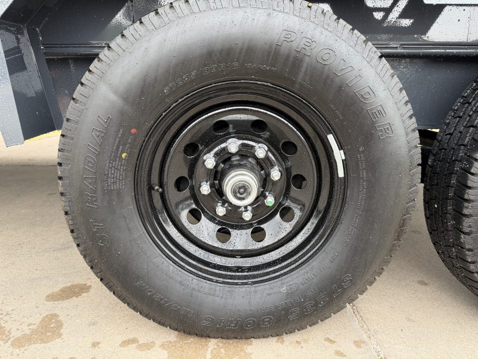 New #153363 026 LAMAR DL 16 X 83 TANDEM AXLE LOW PRO 14K BUMPER PULL DUMP W/ 3' SIDES