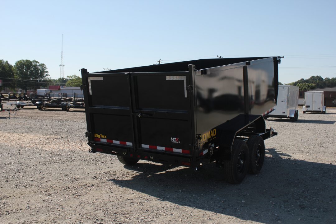 New 2026 Big Tex 7x14 14LX 14K Dump w/ Slide-In Ramps & 4' Sides