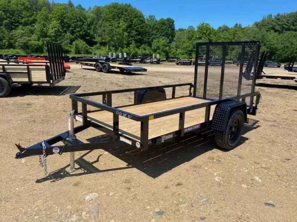 New 2025 Sure-Trac FACTORY CLOSE OUT MODEL 5X10 UTILITY TRAILER WITH GATE Utility Trailer ONLY 1 AT THIS PRICE!