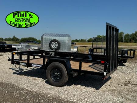 New 2025 Sure-Trac FACTORY CLOSE OUT MODEL 5X10 UTILITY TRAILER WITH GATE Utility Trailer ONLY 1 AT THIS PRICE!