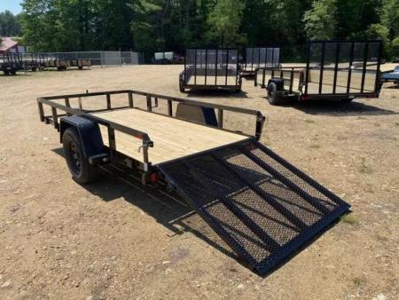 New 2025 Sure-Trac FACTORY CLOSE OUT MODEL 5X10 UTILITY TRAILER WITH GATE Utility Trailer ONLY 1 AT THIS PRICE!