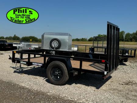New 2025 Sure-Trac FACTORY CLOSE OUT MODEL 5X10 UTILITY TRAILER WITH GATE Utility Trailer ONLY 1 AT THIS PRICE!