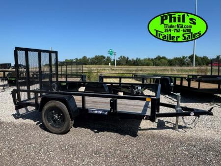 New 2025 Sure-Trac FACTORY CLOSE OUT MODEL 5X10 UTILITY TRAILER WITH GATE Utility Trailer ONLY 1 AT THIS PRICE!
