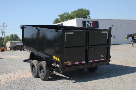 New 2026 Big Tex 7x14 14LX 14K Dump w/ Slide-In Ramps & 4' Sides