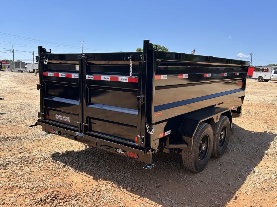 New 2026 Southern Utility 7x14 TA 14k Dump Trailer