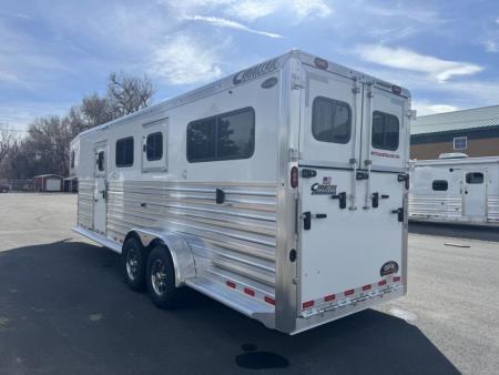 New 2027 Cimarron 2+1 Warmblood Gooseneck Horse Trailer